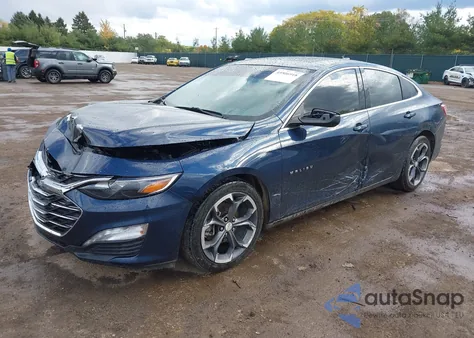 2022 Chevrolet Malibu Lt из США, поврежденный, VIN 1G1ZD5ST4NF184954